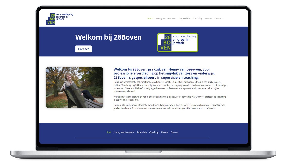 28boven website door Website Nu