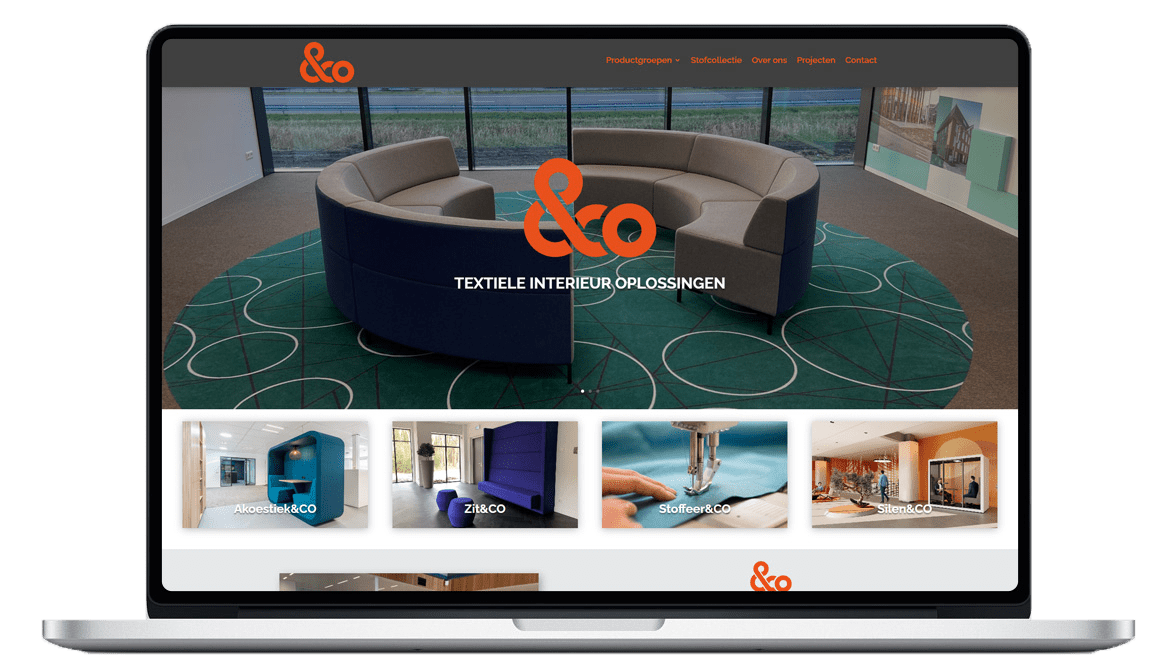 n-co projecten website door Website Nu